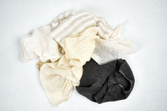 Konoha  "Gifts of Nature" eco Body Cloths - Silk Hardness: ◼️◻️◻️◻️◻️     Foaming: ◼️◻️◻️