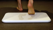 Konoha "Gifts of Nature" eco-friendly Clay Bath Mats | WHITE